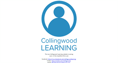 Desktop Screenshot of collingwoodlearning.com