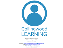Tablet Screenshot of collingwoodlearning.com